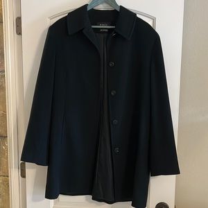 Cashmere swing coat 100 percent cashmere